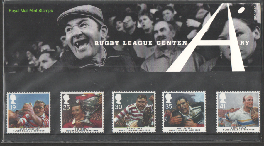 (image for) 1995 Rugby League Royal Mail Presentation Pack 261